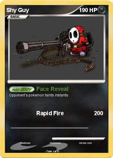 Pokemon Shy Guy