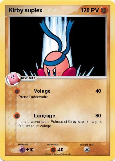 Pokemon Kirby suplex