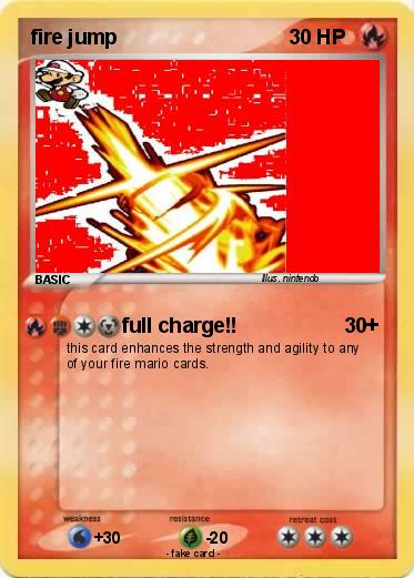 Pokemon fire jump
