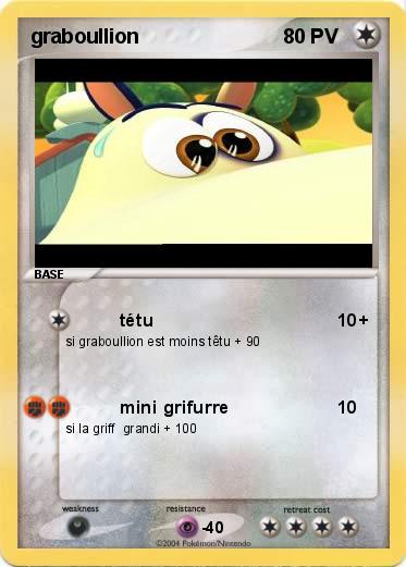 Pokemon graboullion