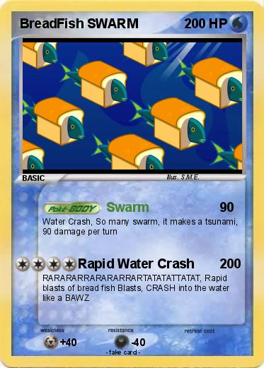 Pokemon BreadFish SWARM