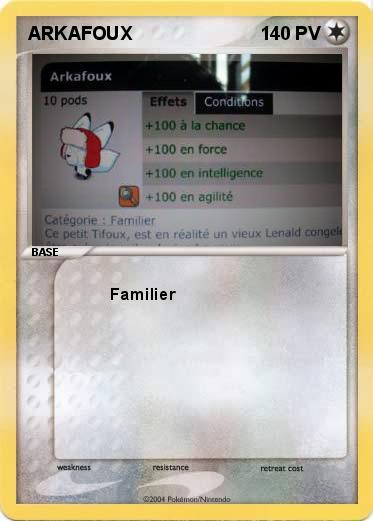 Pokemon ARKAFOUX