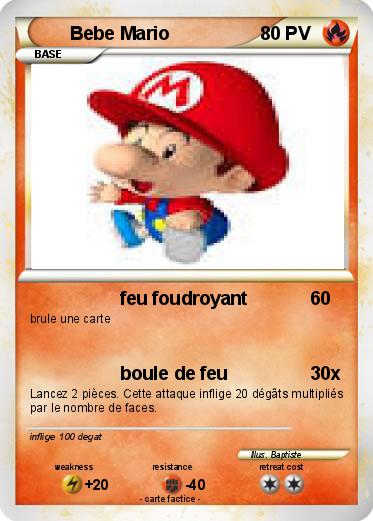 Pokemon Bebe Mario