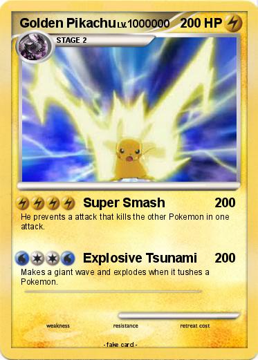 Pokemon Golden Pikachu