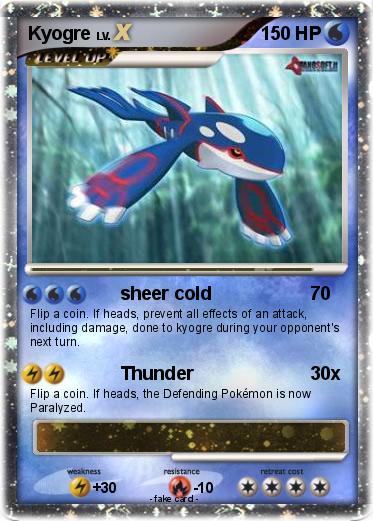 Pokemon Kyogre