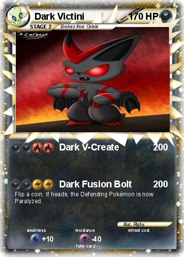 Pokemon Dark Victini