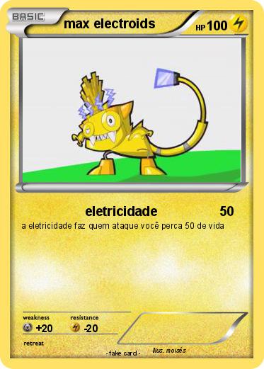 Pokemon max electroids
