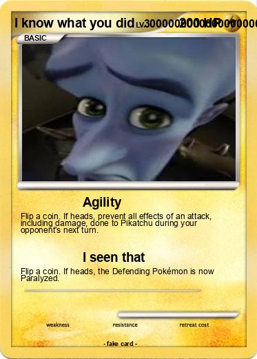 Pokemon I know what you did