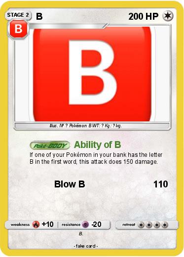 Pokemon B