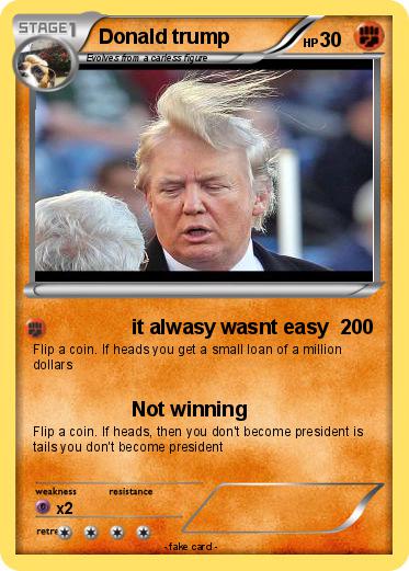 Pokemon Donald trump