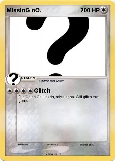 Pokemon MissinG nO.