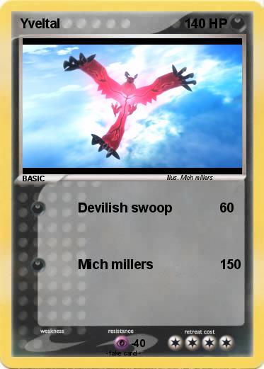 Pokemon Yveltal