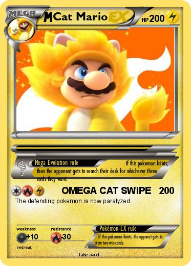 Pokemon Cat Mario