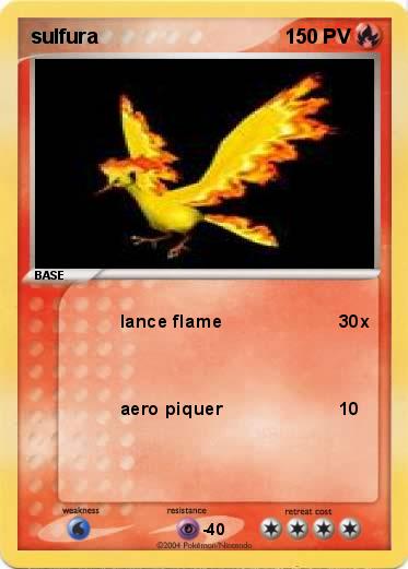 Pokemon sulfura