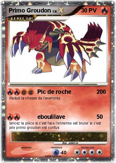Pokemon Primo Groudon