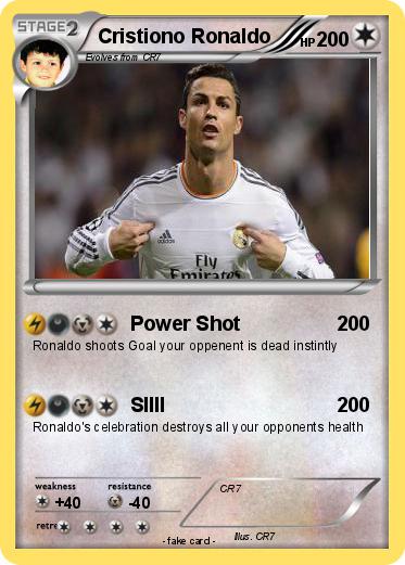 Pokemon Cristiono Ronaldo