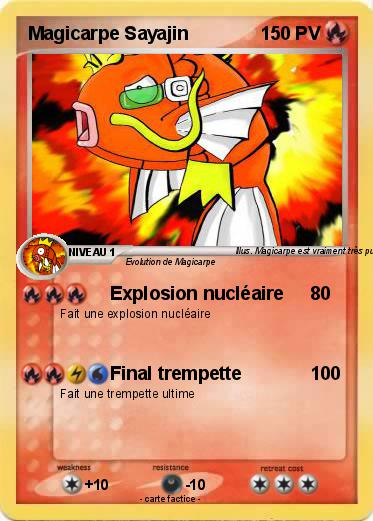 Pokemon Magicarpe Sayajin