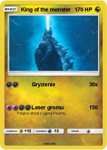 Pokemon King of the monster