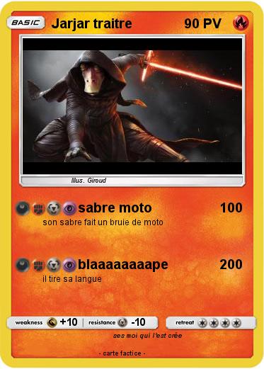 Pokemon Jarjar traitre