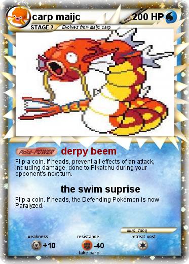 Pokemon carp maijc