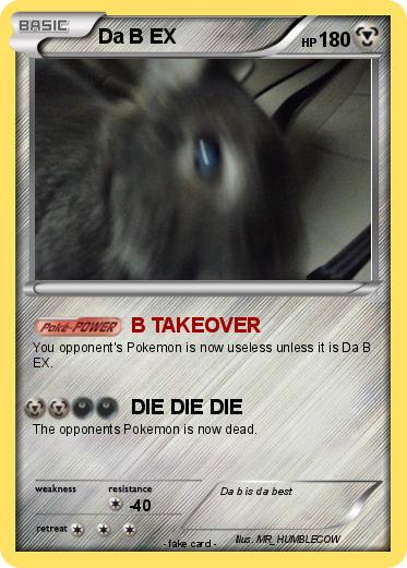 Pokemon Da B EX