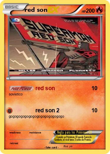 Pokemon red son