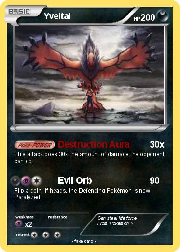Pokemon Yveltal