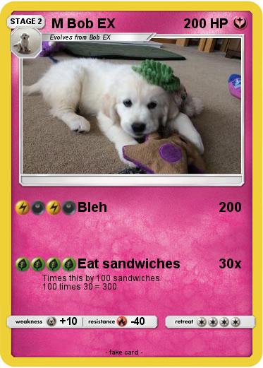 Pokemon M Bob EX