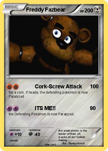 Pokemon Freddy Fazbear