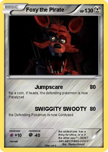 Pokemon Foxy the Pirate