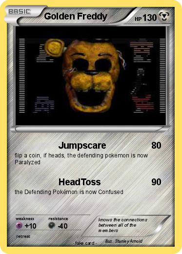 Pokemon Golden Freddy
