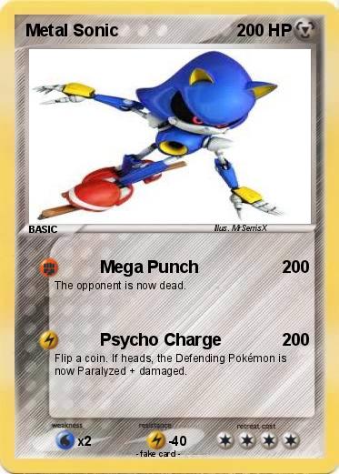 Pokemon Metal Sonic