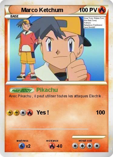 Pokemon Marco Ketchum