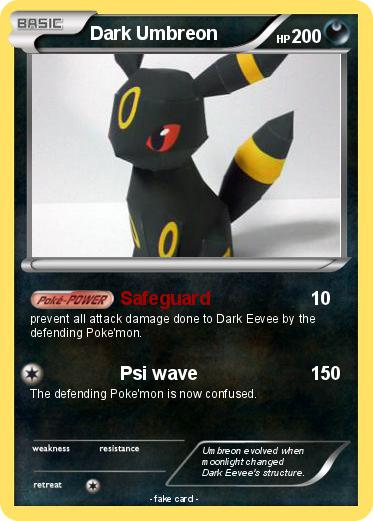 Pokemon Dark Umbreon