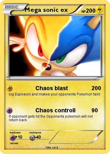 Pokemon Mega sonic ex