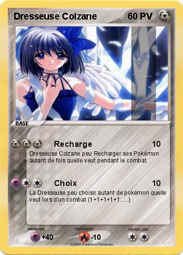 Pokemon Dresseuse Colzane