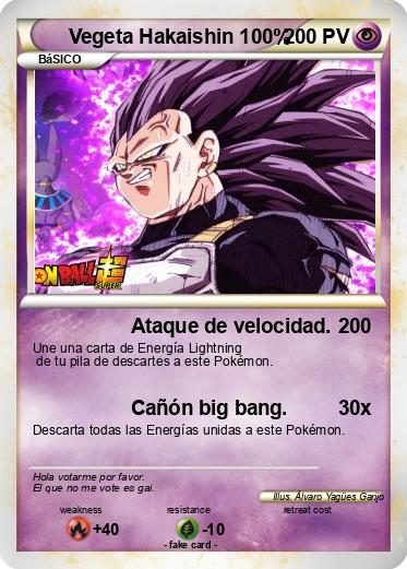 Pokemon Vegeta Hakaishin 100%
