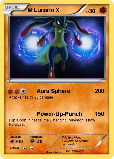 Pokemon M Lucario X