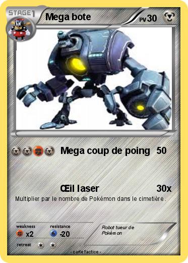 Pokemon Mega bote
