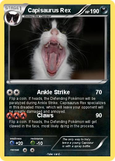 Pokemon Capisaurus Rex
