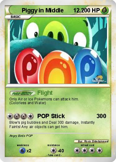 Pokemon Piggy in Middle      12,