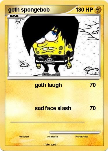 Pokemon goth spongebob
