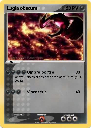 Pokemon Lugia obscure