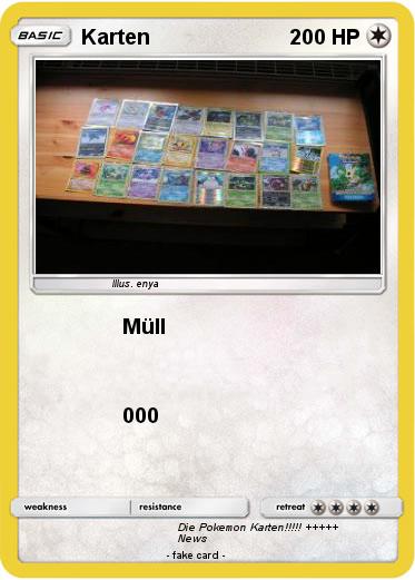 Pokemon Karten