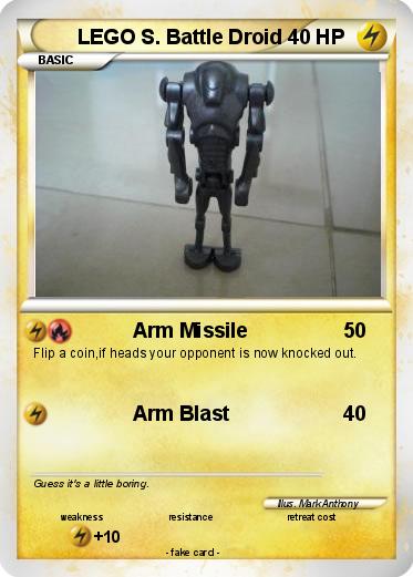 Pokemon LEGO S. Battle Droid