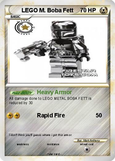 Pokemon LEGO M. Boba Fett