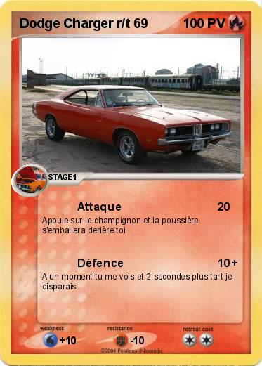 Pokemon Dodge Charger r/t 69