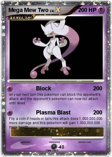 Pokemon Mega Mew Two