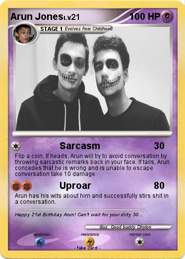 Pokemon Arun Jones