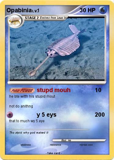 Pokemon Opabinia